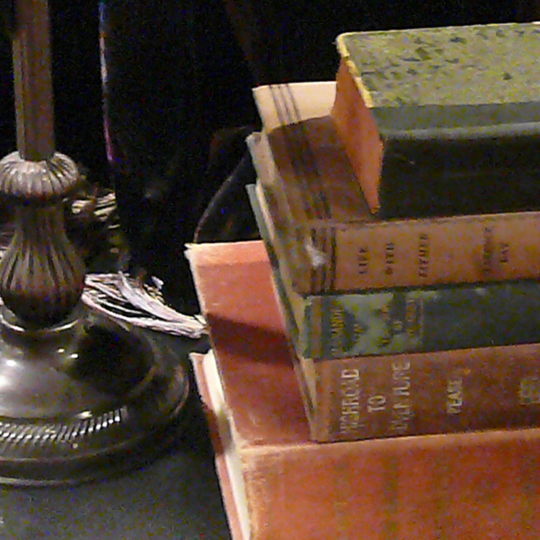 P1160665 closeup lamp & books